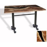 Dockers Çipa Döküm Ayak Masa 80X120 cm - (Werzalit, Wermodin ve Allzalit Tabla) - Epoxy