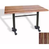 Dockers Çipa Döküm Ayak Masa 80X120 cm - (Werzalit, Wermodin ve Allzalit Tabla) - Indiana Wood