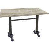 Dockers Çipa Döküm Ayak Masa 80X120 cm - (Werzalit, Wermodin ve Allzalit Tabla) - Irony