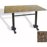 Dockers Çipa Döküm Ayak Masa 80X120 cm - (Werzalit, Wermodin ve Allzalit Tabla) - Karacabey Mermer