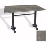 Dockers Çipa Döküm Ayak Masa 80X120 cm - (Werzalit, Wermodin ve Allzalit Tabla) - Magma