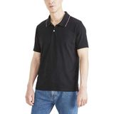 Dockers Erkek Polo Yaka T-Shirt, Siyah, L Beden