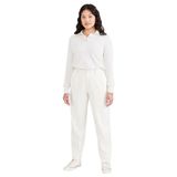 Dockers High Waist Pleated Original Khaki Egret Tapered Kadın Pantolon