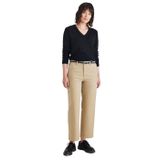 Dockers High Waist Weekend Bej Chino Straight Fit Kadın Pantolon