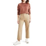 Dockers High Waisted Chino Straight Fit Pantolon Pantolon Kadın Bej 26