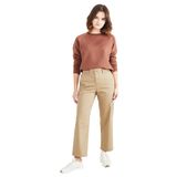 Dockers High Waisted Chino Straight Fit Pantolon Pantolon Kadın Bej 28