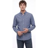 Dockers Lacivert Erkek Regular Fit Gömlek D2620159410_DIAGONAL Gömlek - XL