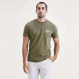 Dockers Logo Erkek T-Shirt A110301730 - Yeşil - XL