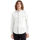 Dockers Ls Ultımate Shırt Slım End On End Delft Erkek Kahverengi Uk Gömlek - A4253