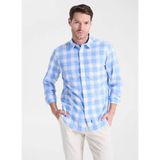 Dockers Mavi Erkek Regular Fit Kareli Gömlek 52669-20