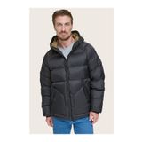 Dockers Recycled Puffer Parka Siyah Mont