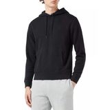 Dockers Sport Hoodie Erkek Kapüşonlu Sweatshirt, 001 Black, L