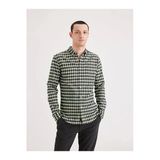 Dockers T2 Oxford Savıer Oxford Deep Forest Plaı Erkek Yeşil Gömlek - L29599