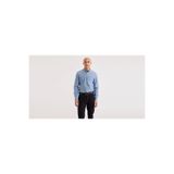 Dockers T3 Oxford Slım Oak Tree Oxford Delft Pat Erkek Mavi Gömlek - A8816