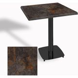 Dockers Tokyo Kare Masa (Esb) 70X70 cm - (Werzalit, Wermodin ve Allzalit Tabla) - Metal Oxid 3