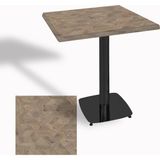 Dockers Tokyo Kare Masa (Esb) 80X80 cm - (Werzalit, Wermodin ve Allzalit Tabla) - Edgy Wood