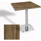 Dockers Tokyo Kare Masa (Kromnikel) 70X70 cm - (Werzalit, Wermodin ve Allzalit Tabla) - Canyon Hidalgo