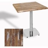 Dockers Tokyo Kare Masa (Kromnikel) 80X80 cm - (Werzalit, Wermodin ve Allzalit Tabla) - Maracaibo