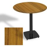 Dockers Tokyo Yuvarlak Masa (Esb) Çap 90CM - (Werzalit, Wermodin ve Allzalit Tabla) - Real Teak