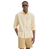 DOCKERS Ultimate Slim Fit Gömlek Erkek Gömlek, Bej (0070), L
