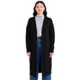 Dockers Uzun Hırka Kadın Kazak, 250 Siyah, M