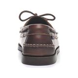 Docksides Portland Waxed Erkek Deri Ayakkabı - Koyu Kahverengi