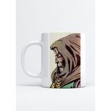 Doctor Doom Baskı Porselen Kupa Bardak - Beyaz - 300 cc