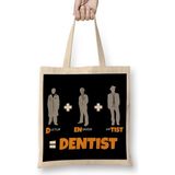 Doctor Engineer Artist Dentist 011 Bez Çanta Uzun Saplı - Açık Bej - 40 X 40