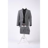 Doctor Junior Gri Slim Fit Erkek Çocuk Takım Elbise Dropsuz Model 4 Yaş İçin Şık Seçim