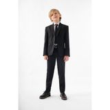 Doctor Junior Siyah Erkek Çocuk Takım Elbise T02 - Dropsuz - 7 Yaş