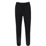 Doctor Junior Slim Fit Erkek Çocuk Kumaş Pantolon Siyah Düz Günlük Dar Paça 7 Yaş