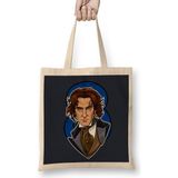 Doctor Who The Eighth Doctor Bez Çanta Uzun Saplı - Açık Bej - 40 X 40