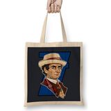 Doctor Who The Seventh Doctor Bez Çanta Uzun Saplı - Açık Bej - 40 X 40