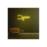 Doctor Yazılı Ve Stetoskop Şekilli Neon Tabela