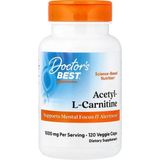 Doctor's Best Acetyl-L-Carnitine Hcl 1000 Mg 120 Veggie Caps - Aromasız