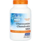 Doctor's Best Glucosamine Chondroitin Msm With Optimsm 240 Capsules - Aromasız
