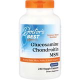 Doctor's Best, Glucosamine Chondroitin Msm With Optimsm®, 240 Veggie Capsules. - Aromasız