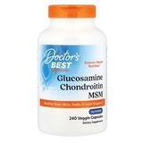 Doctor's Best, Glucosamine Chondroitin MSM with OptiMSM®, 240 Veggie Capsules. (Renksiz)
