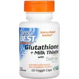 Doctor's Best Glutathione + Milk Thistle Supports Liver & Antioxidant 60 Caps