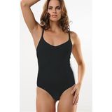 Do&De Flora Dode Flora Formf 980 Kadın Zayıflatıcı Dikişsiz Boy Korse Siyah M