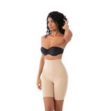 Do&De Flora Korse Sepeti 3002 Kadın Lazer Kesim Yüksek Bel Paçalı Korse Ten 2Xl/3Xl