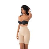 Do&De Flora Korse Sepeti 3002 Kadın Lazer Kesim Yüksek Bel Paçalı Korse Ten L/Xl