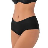 Do&De Flora Korse Sepeti 3204 Kadın Lazer Kesim Toparlayıcı Bato Külot Siyah L/Xl