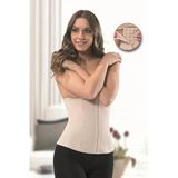 Dode Flora Şalcı Kadın Agraflı Çelik Balenli İnceltici Bel Korse (008) Ekru M