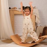 Dodef Wood Denge Tahtası, Pürüzsüz Yüzey Montessori Board, Çocuklar ve Yetişkinler Için, Kavisli Tahta - Ahşap