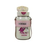 Dodge DB-24502 Çift Kullanım Pipetli/rahat Içim 520ML Çelik Matara - Beyaz