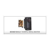 Dodo Dörtlü Sinyal Flaşör Anahtarı Renault 19 7700817335 Dodo AN-0330