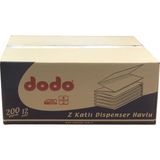 Dodo Z Katlı Peçete 12'li 200 Yaprak Renkli Sofra ve Parti Kullanımına Uygun
