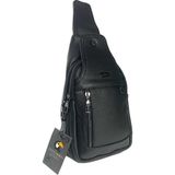Dodo4men Erkek Siyah Çapraz Omuz Çantası Body Bag