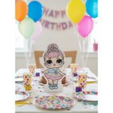Dodomar 35 cm – LOL Bebek Crystal Queen Ayaklı Pano Dekoratif Parti ve Konsept Süs
